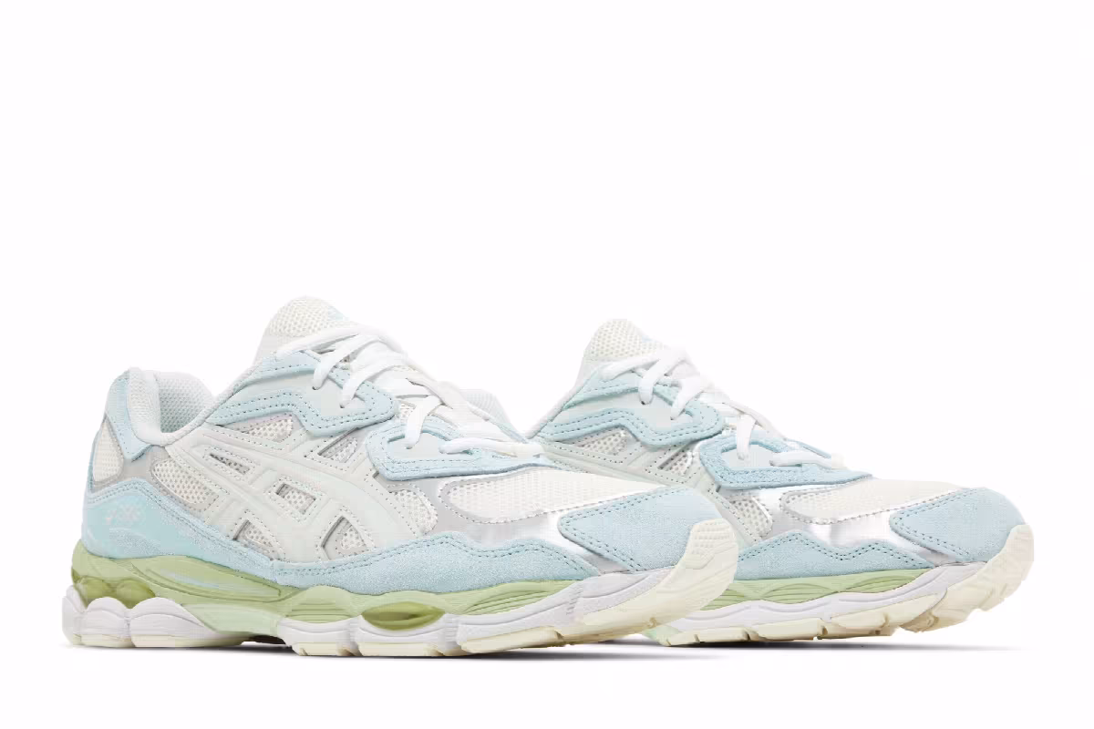 ASICS Gel NYC Cream Aquamarine, view 9