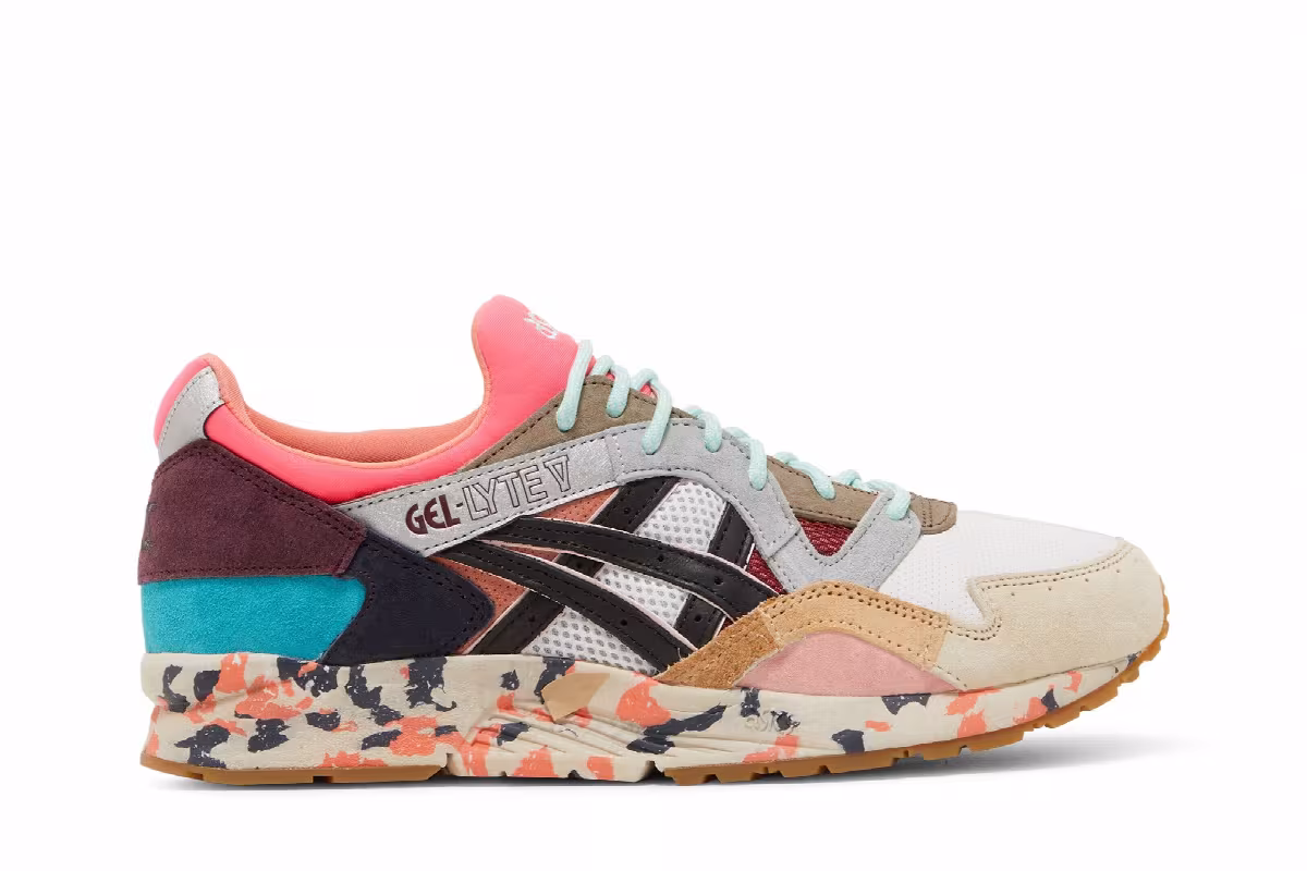 ASICS Gel Lyte 5 RE:MATERIAL - Pink Aqua, view 2