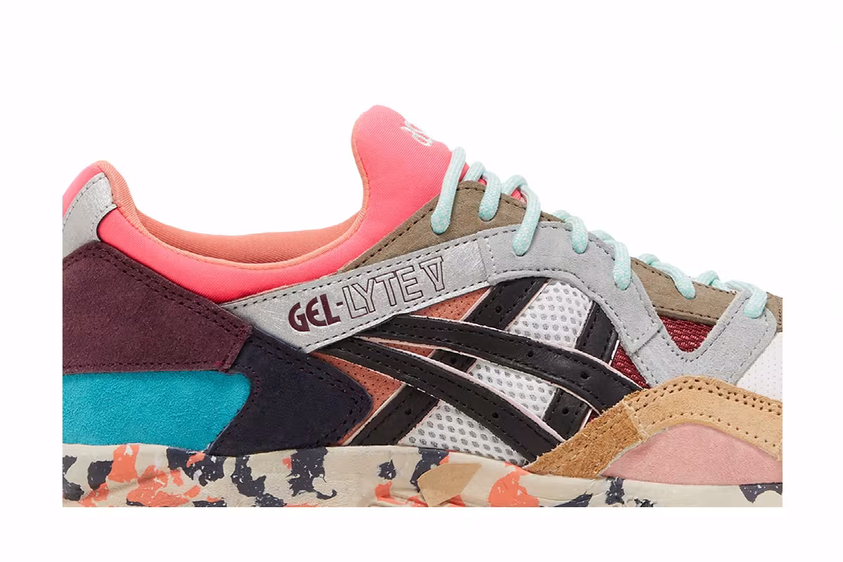 ASICS Gel Lyte 5 RE:MATERIAL - Pink Aqua, view 3