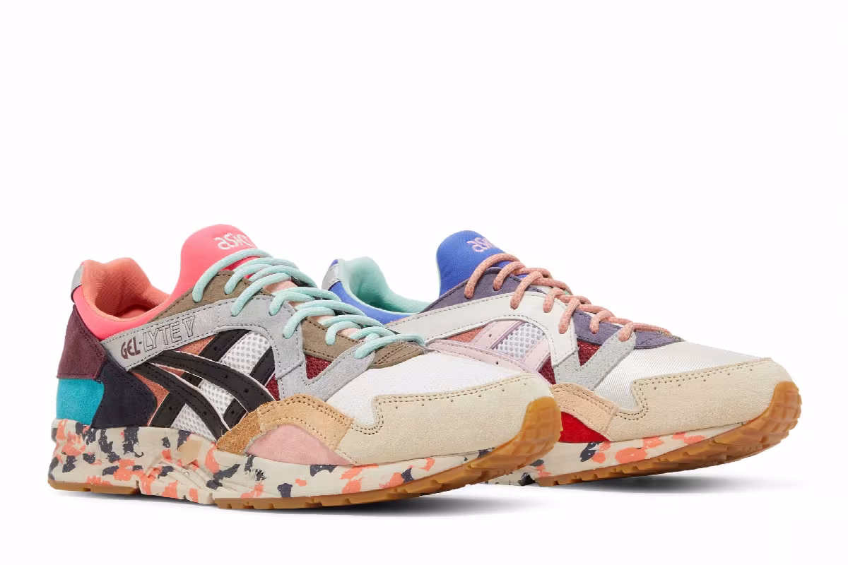 ASICS Gel Lyte 5 RE:MATERIAL - Pink Aqua, view 9