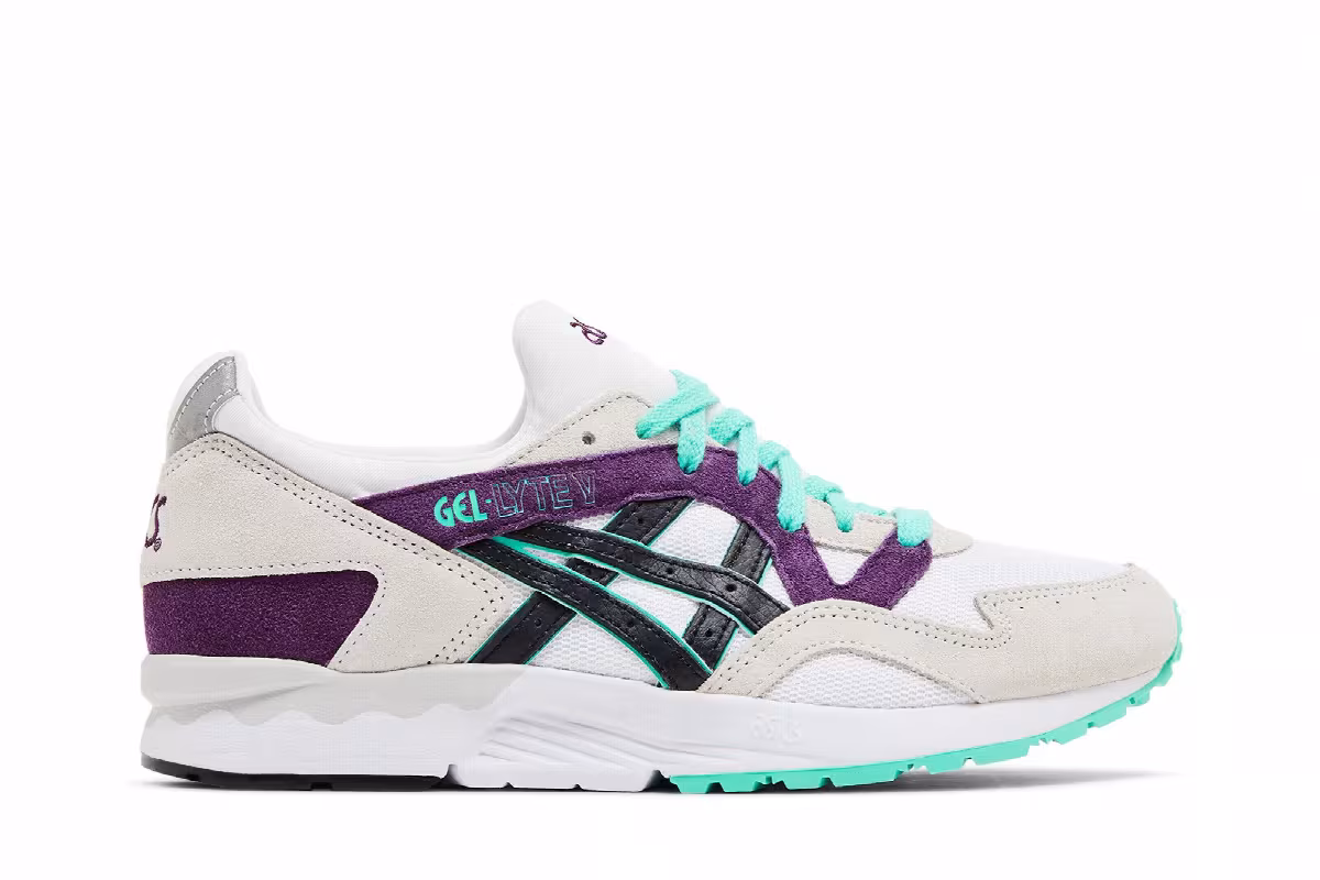 ASICS Gel Lyte 5 White Purple Mint, view 2