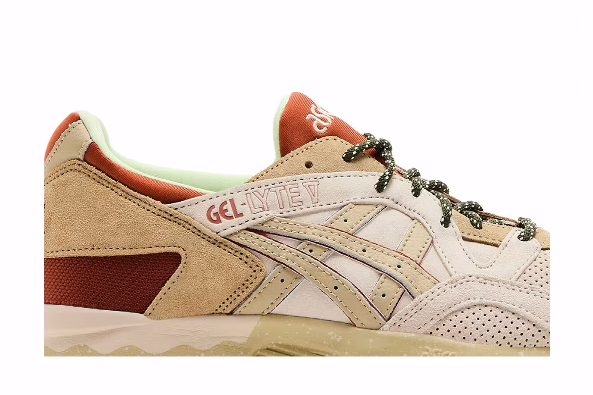 ASICS Gel Lyte 5 Retro Trail Pack - Cream, view 3
