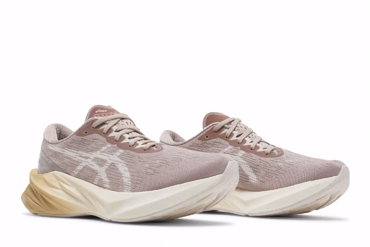 Asics Women's Novablast 3 Fawn Mineral Beige, view 9