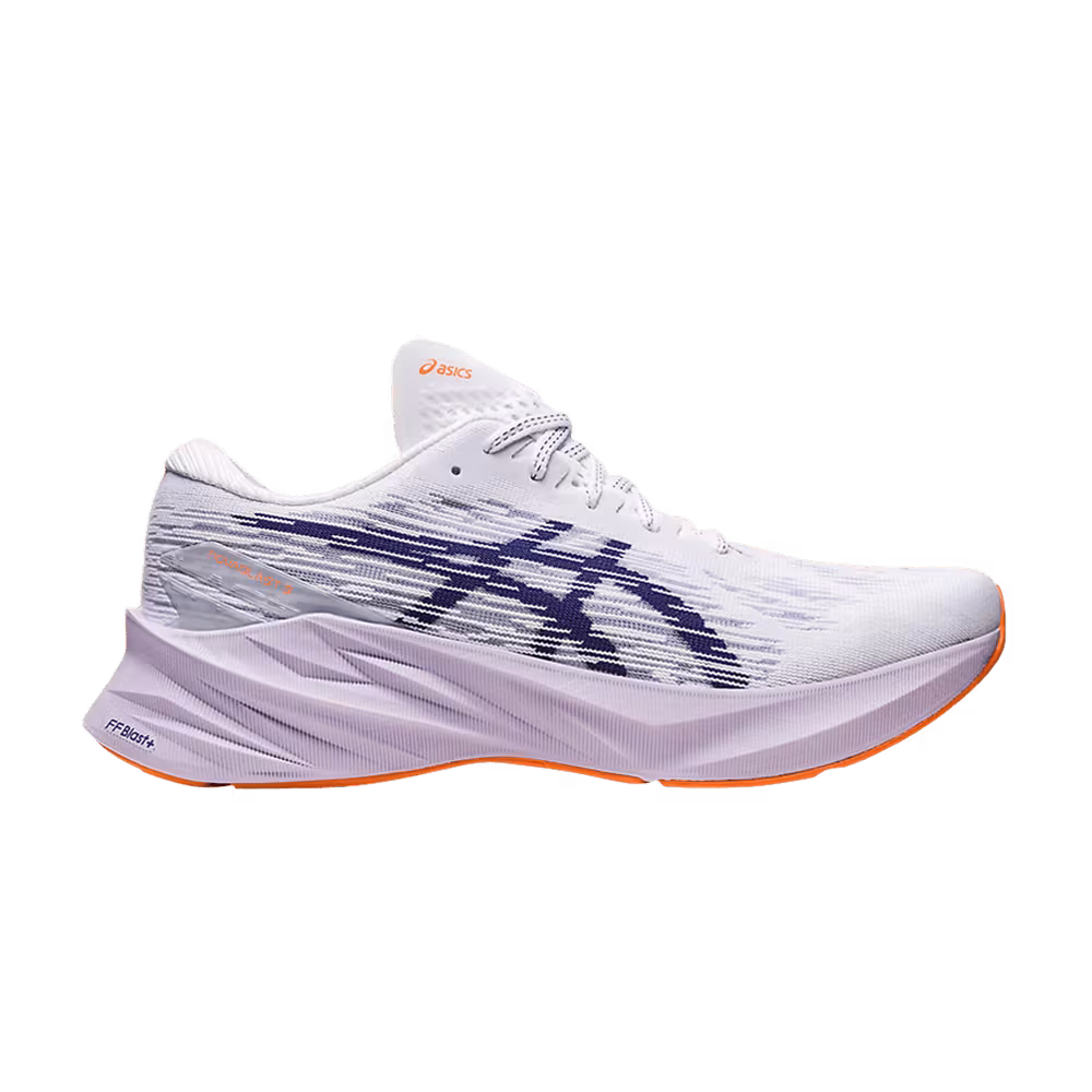 Asics Novablast 3 White Indigo Blue