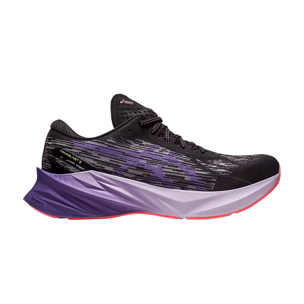Asics Women's Novablast 3 Black Dusty Purple