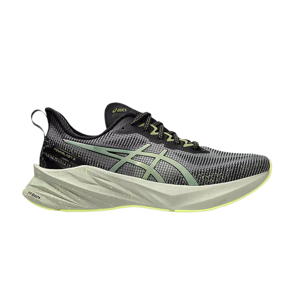 Asics Novablast 3 LE Black Glow Yellow