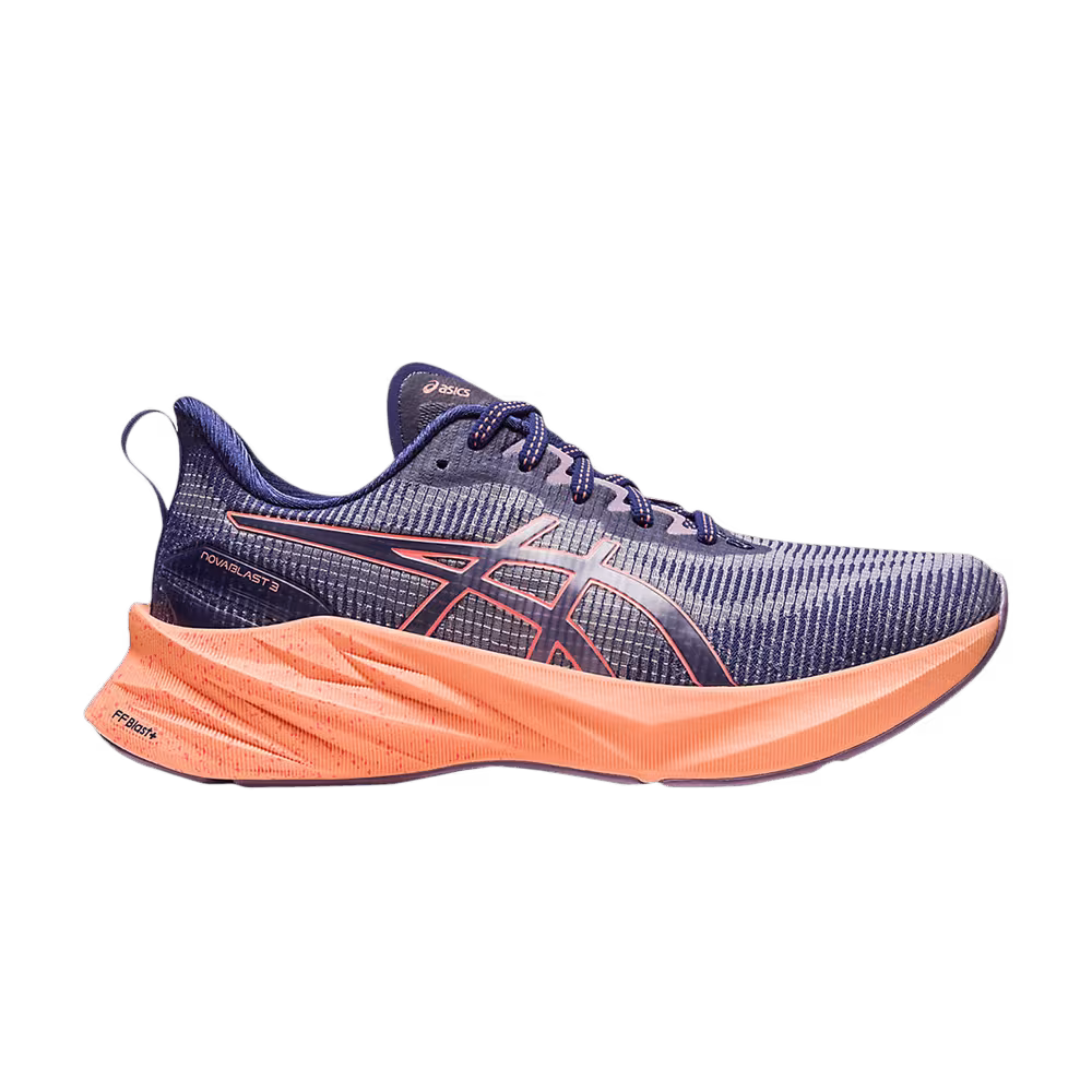 Asics Women's Novablast 3 LE Indigo Blue Papaya