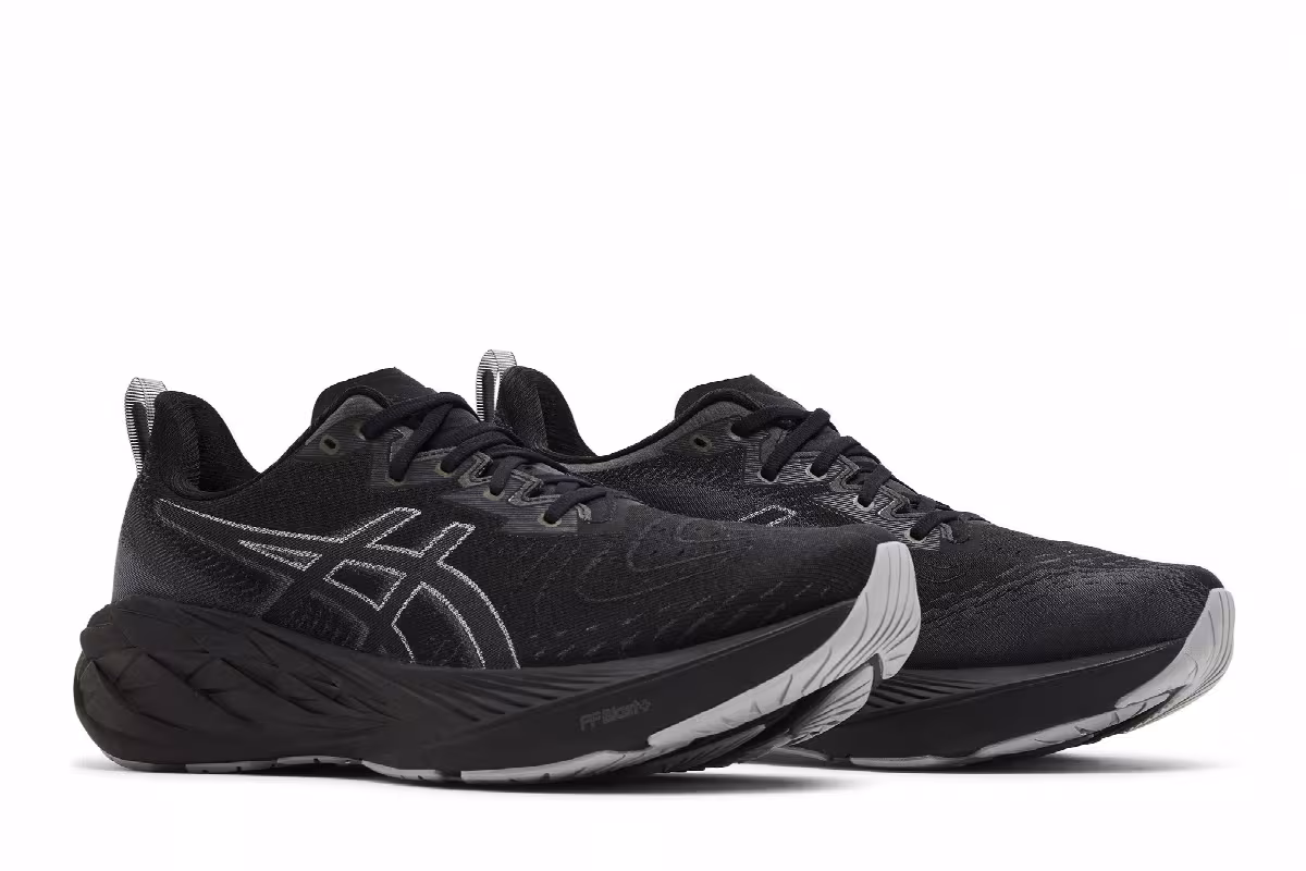 ASICS Novablast 4 Black Graphite Grey, view 9