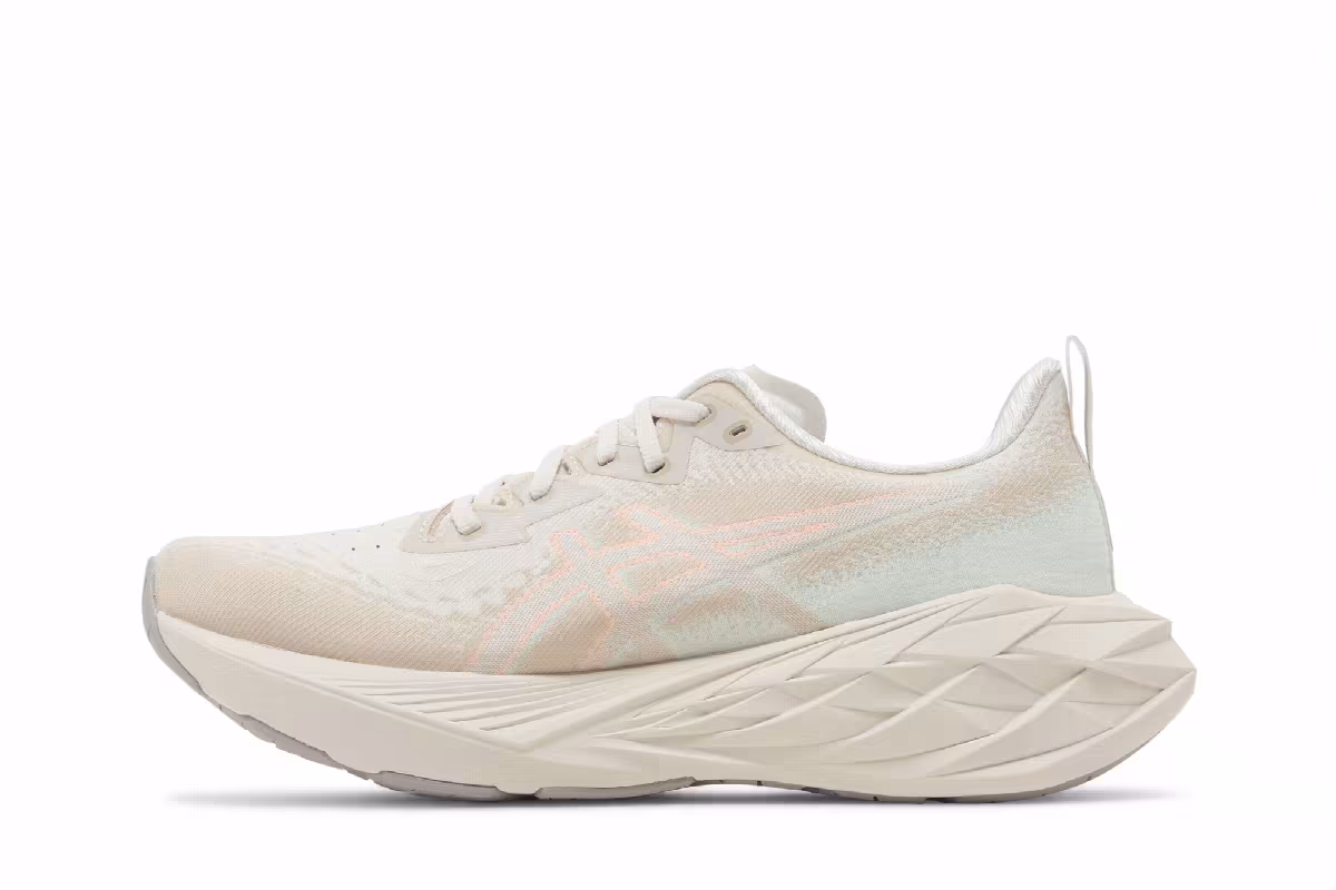 ASICS Women's Novablast 4 Oatmeal Moonrock, view 4