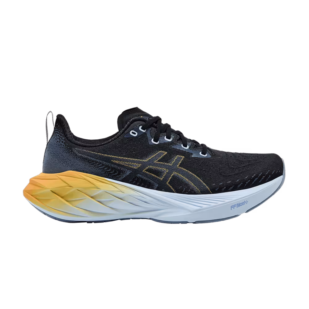 ASICS Novablast 4 Black Thunder Blue