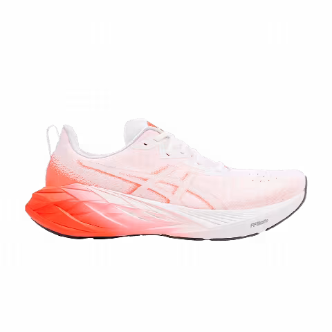 Hakaone Ekiden x ASICS Novablast 4 'White Sunrise Red'