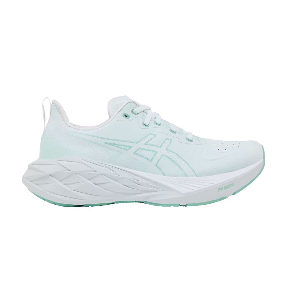 ASICS Women's Novablast 4 Pale Mint White