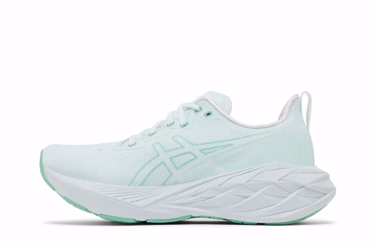 ASICS Women's Novablast 4 Pale Mint White, view 4