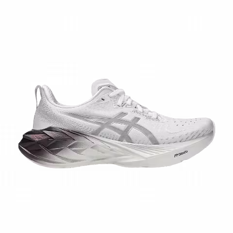 ASICS Wmns Novablast 4 Platinum 'Real White Pure Silver'
