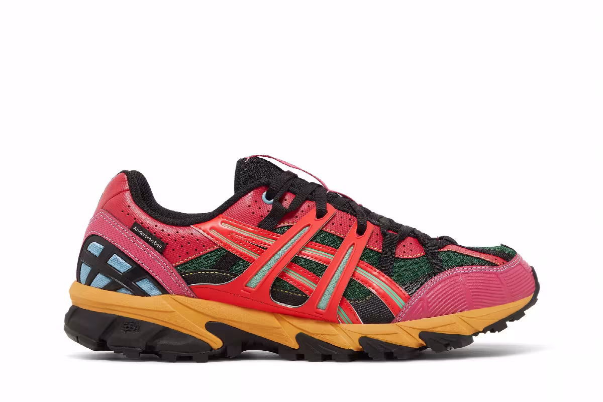 Andersson Bell x ASICS Gel Sonoma 15-50 Bright Rose Evergreen, view 2
