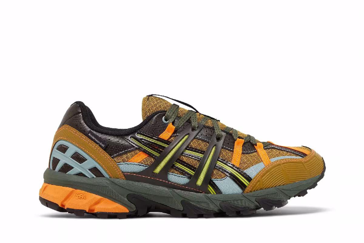Andersson Bell x ASICS Gel Sonoma 15-50 Olive Oil Dark Brown, view 2