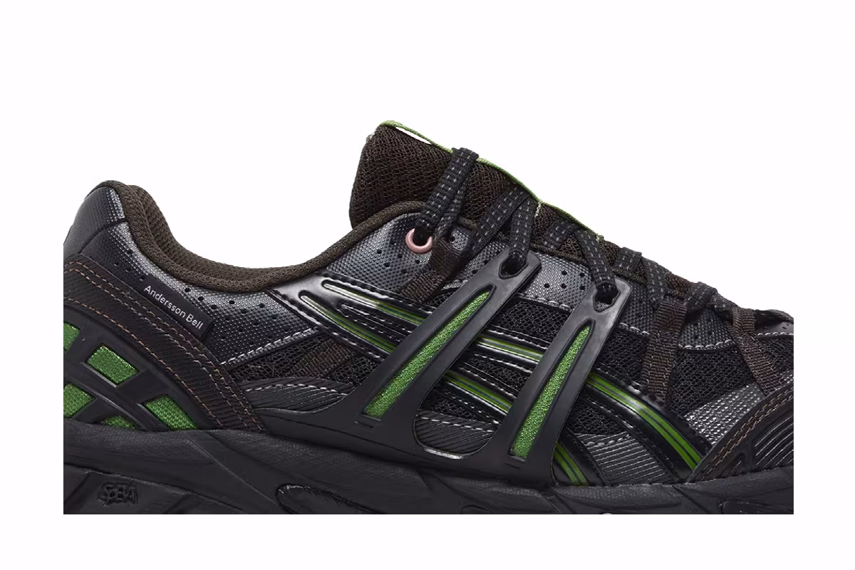 Andersson Bell x ASICS Gel Sonoma 15-50 Black Green, view 3