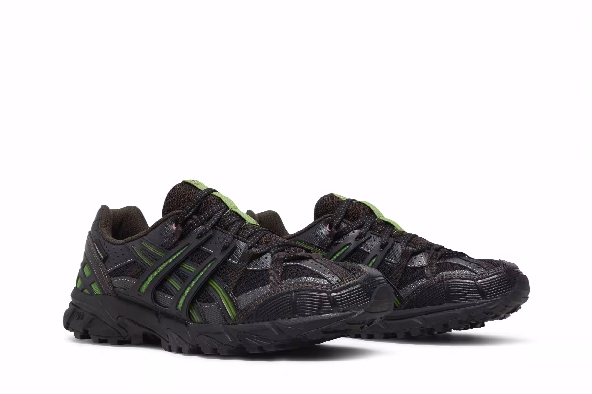 Andersson Bell x ASICS Gel Sonoma 15-50 Black Green, view 9