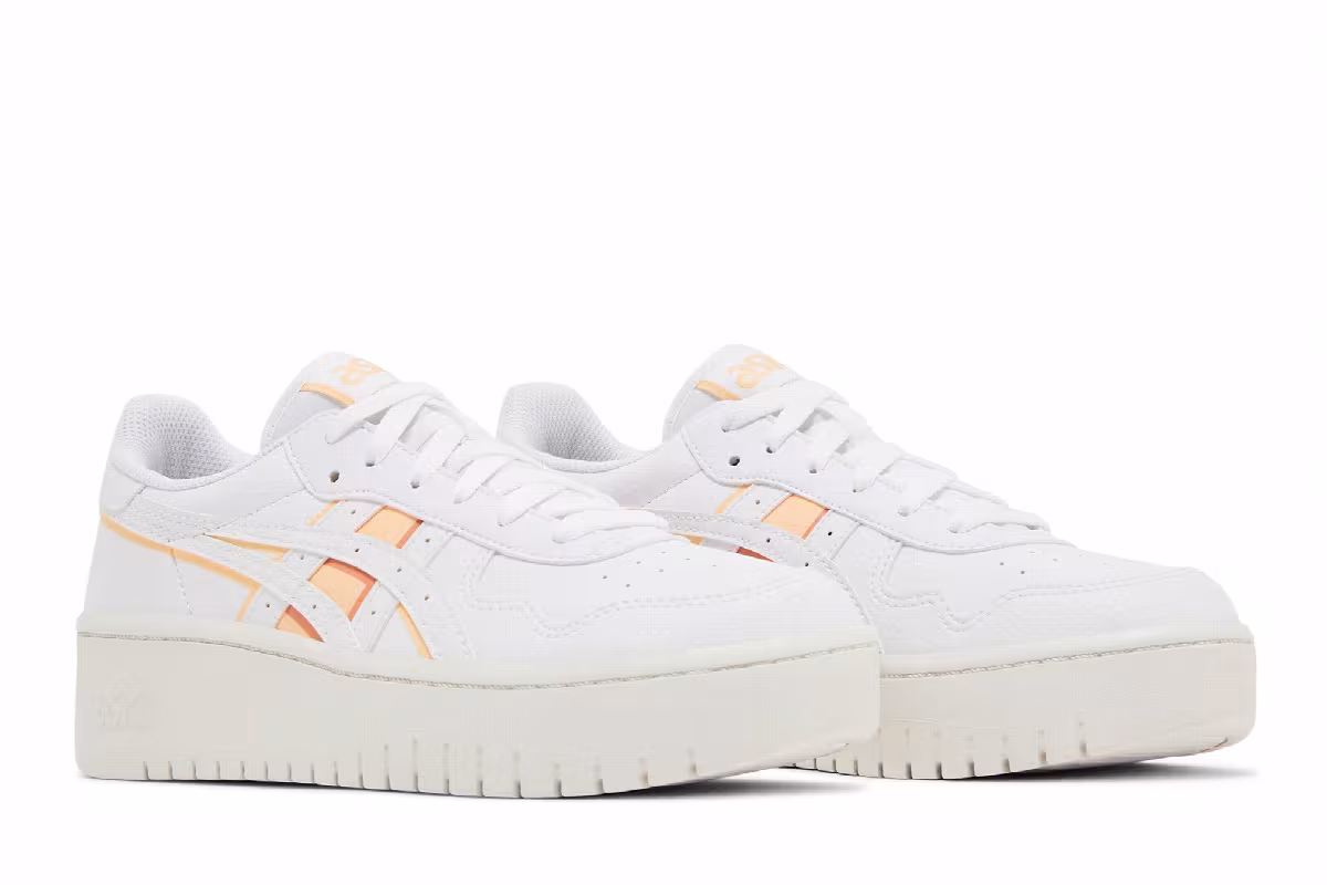 Asics Women's Japan S PF White Apricot Crush, view 9