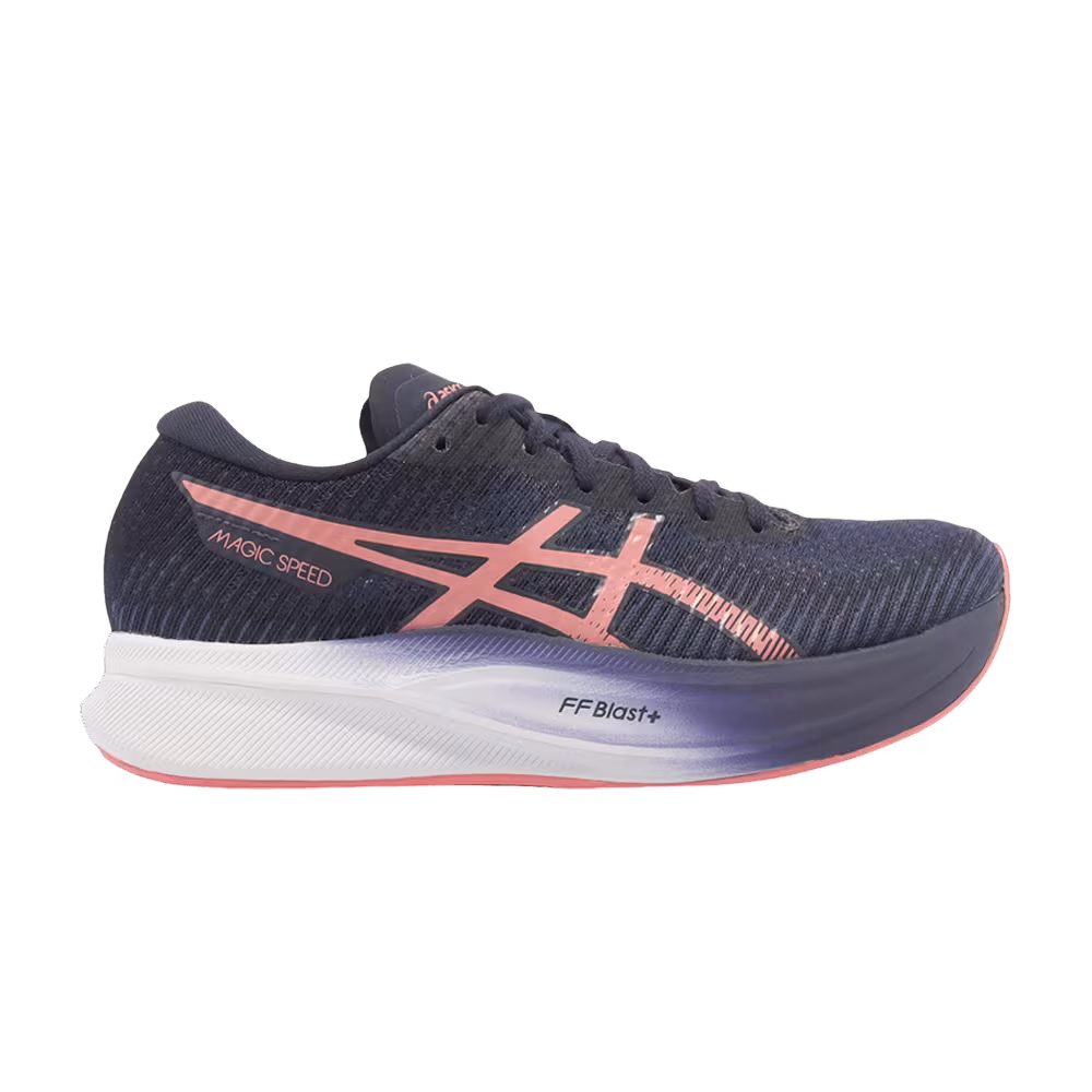 Asics Women's Magic Speed 2 Indigo Blue Papaya