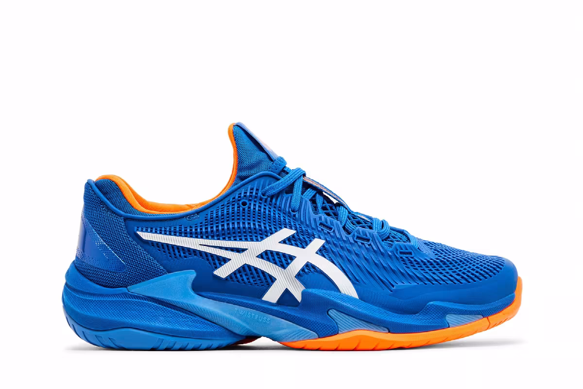 ASICS Court FF 3 Novak Tuna Blue, view 2