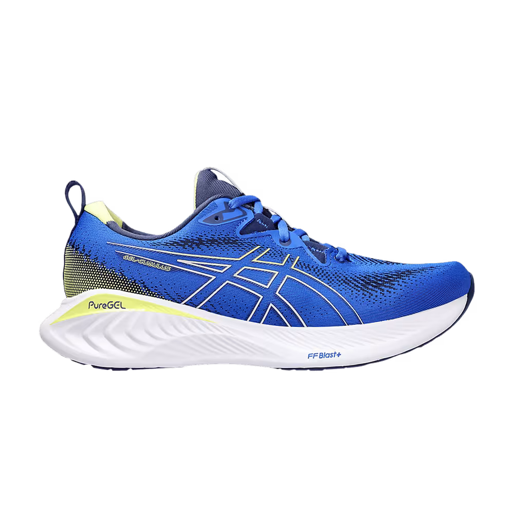 Asics Gel Cumulus 25 Illusion Blue Glow Yellow