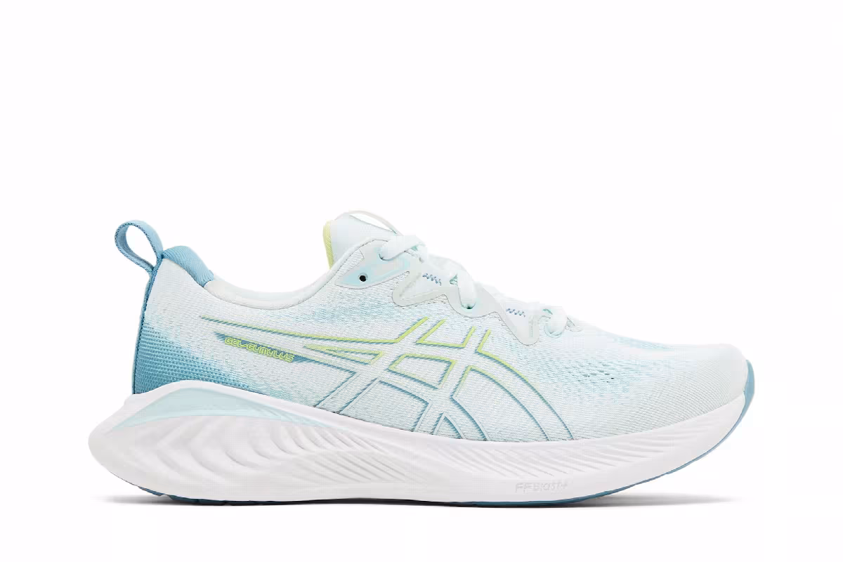 Asics Women's Gel Cumulus 25 Soothing Sea Glow Yellow, view 2