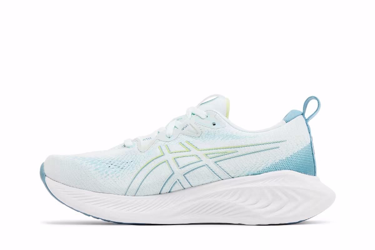 Asics Women's Gel Cumulus 25 Soothing Sea Glow Yellow, view 4