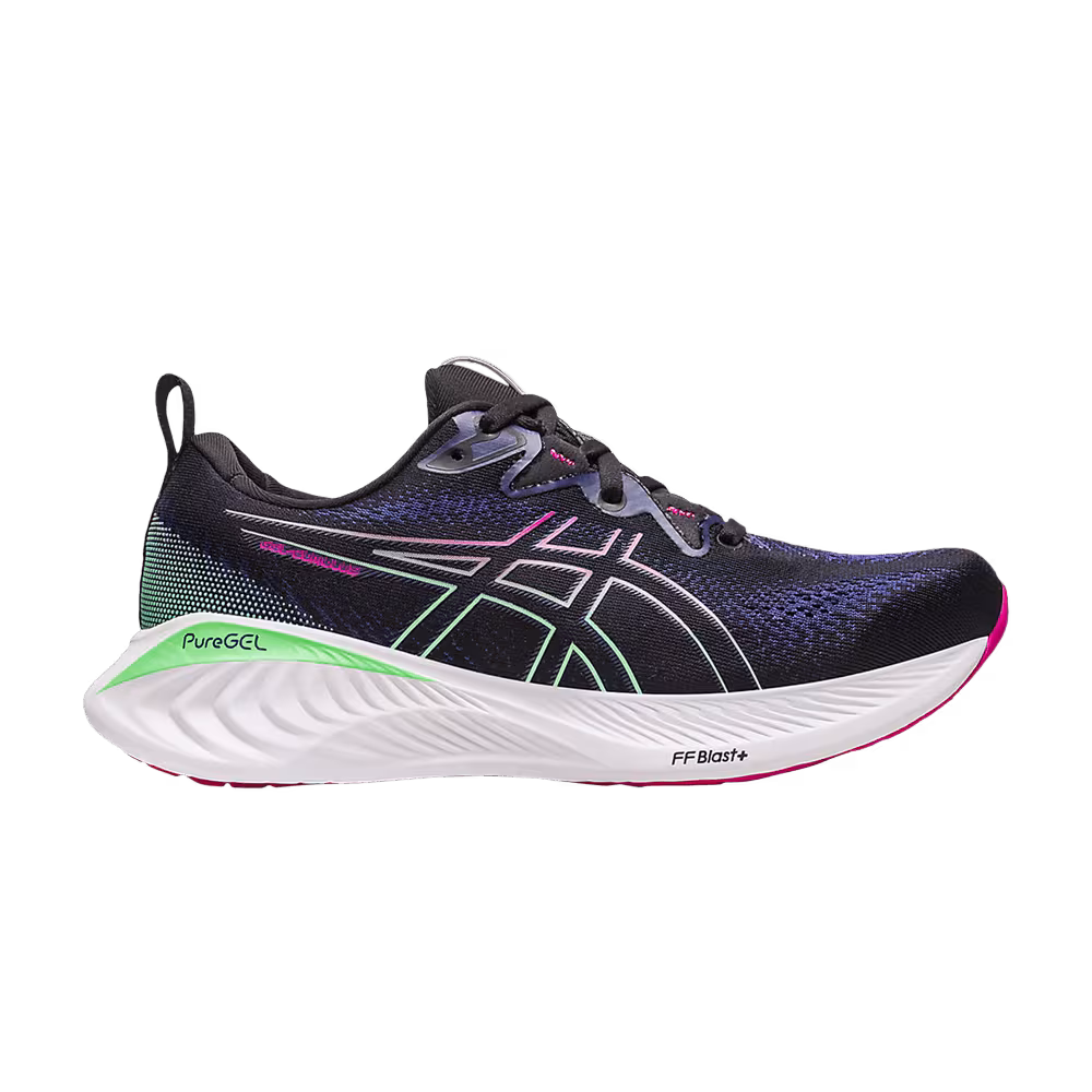 Asics Women's Gel Cumulus 25 Black Pink Rave