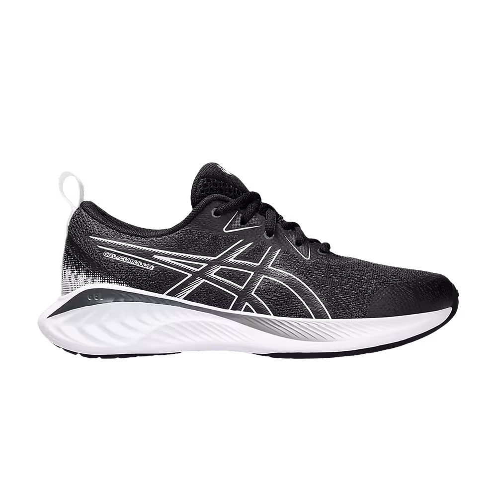 Asics Gel Cumulus 25 GS Black White