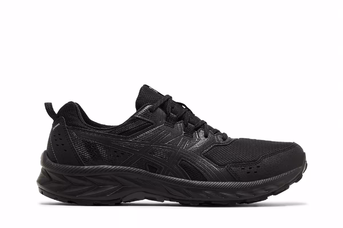 Asics Gel Venture 9 Triple Black, view 2