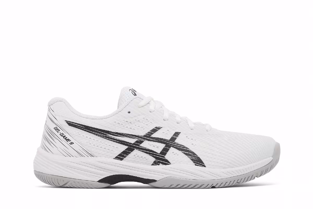 ASICS Gel Game 9 White Black, view 2