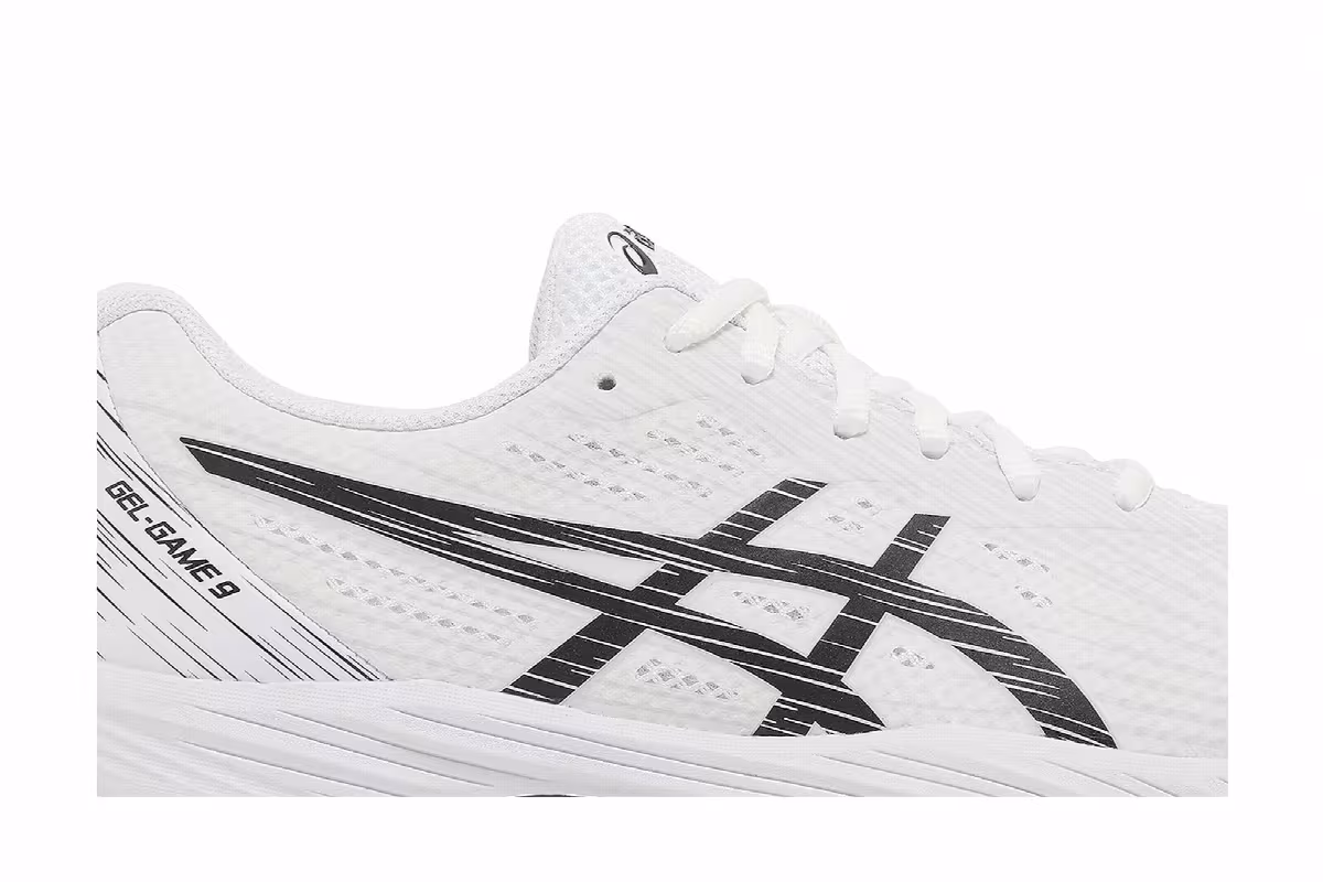 ASICS Gel Game 9 White Black, view 3