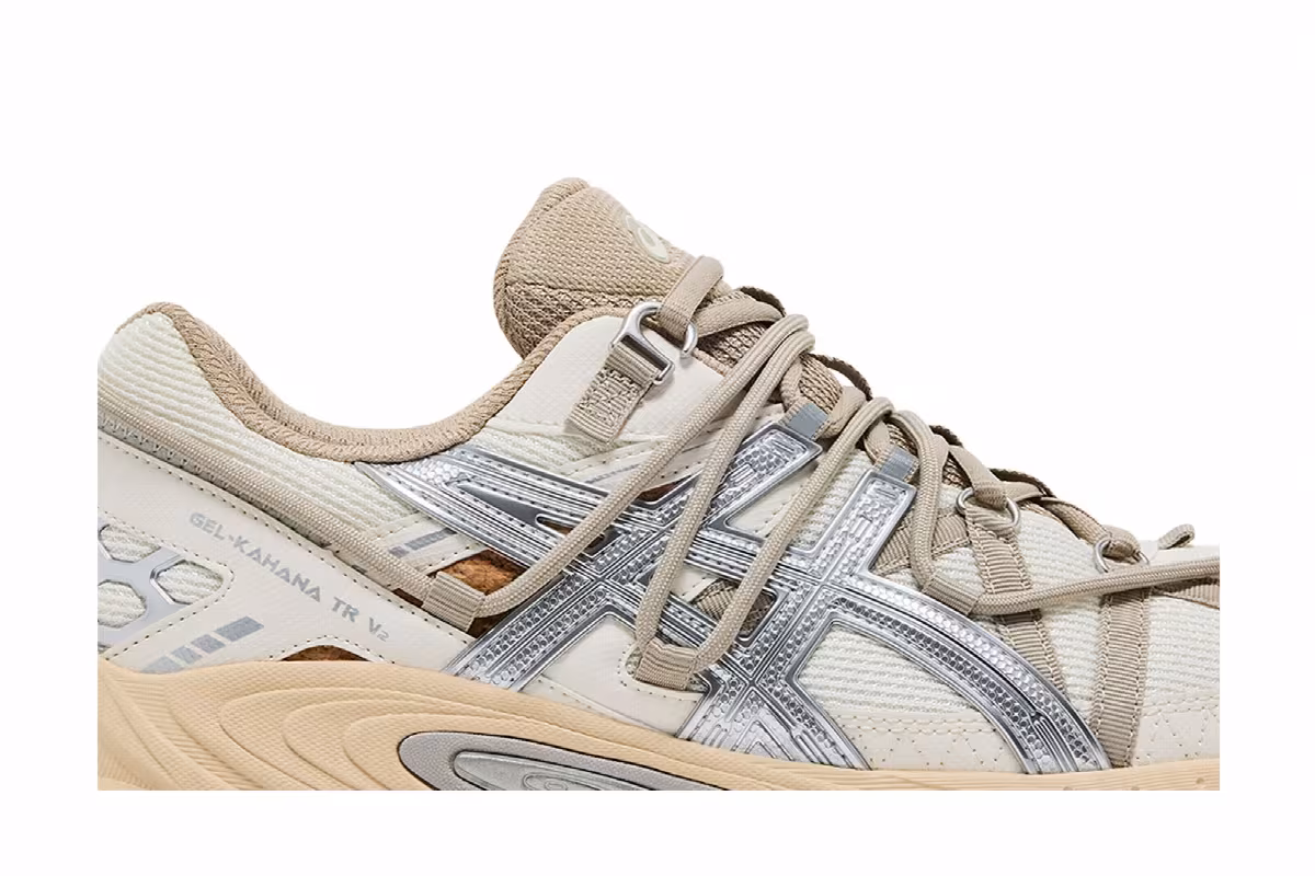ASICS Gel Kahana TR V2 Cream Pure Silver, view 3
