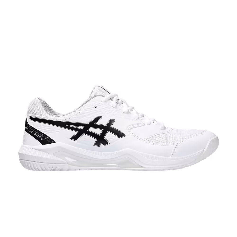 Asics Gel Dedicate 8 White Black