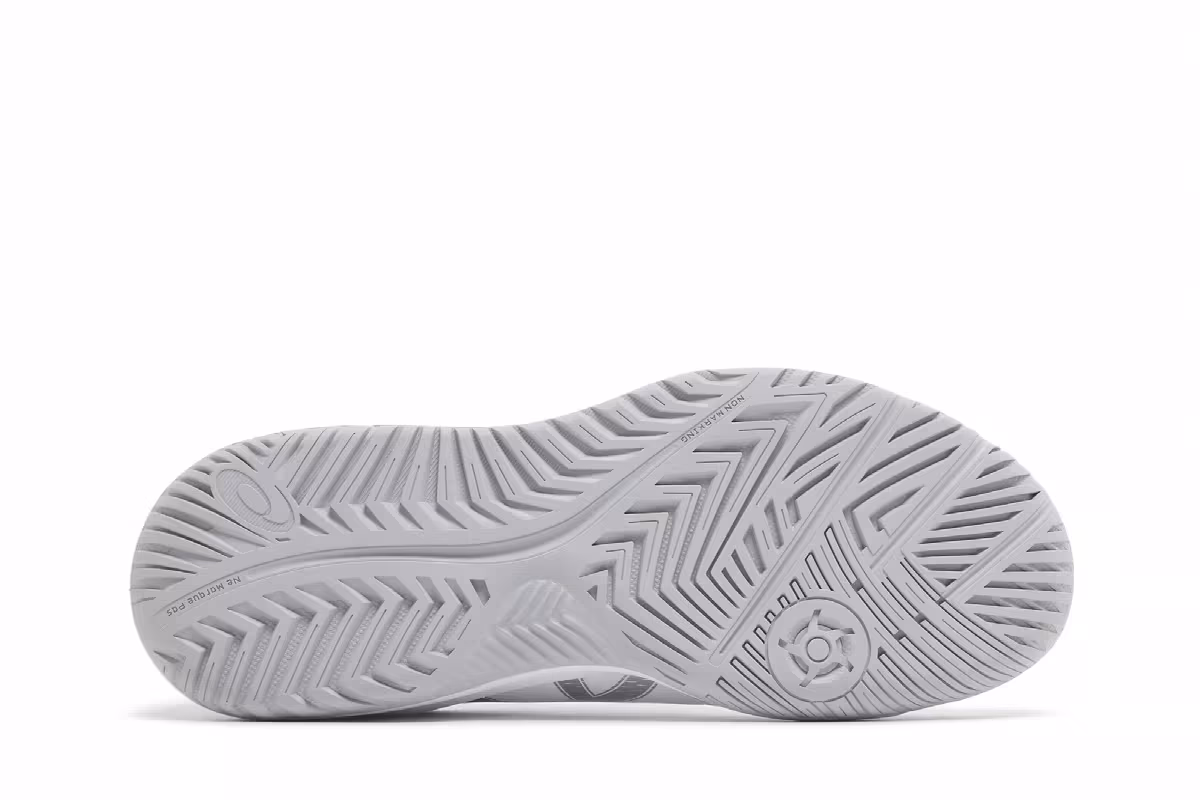 Asics Women's Gel Dedicate 8 White Pure Silver, view 5