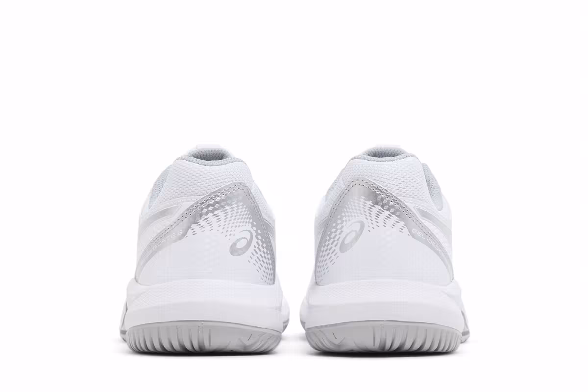 Asics Women's Gel Dedicate 8 White Pure Silver, view 7