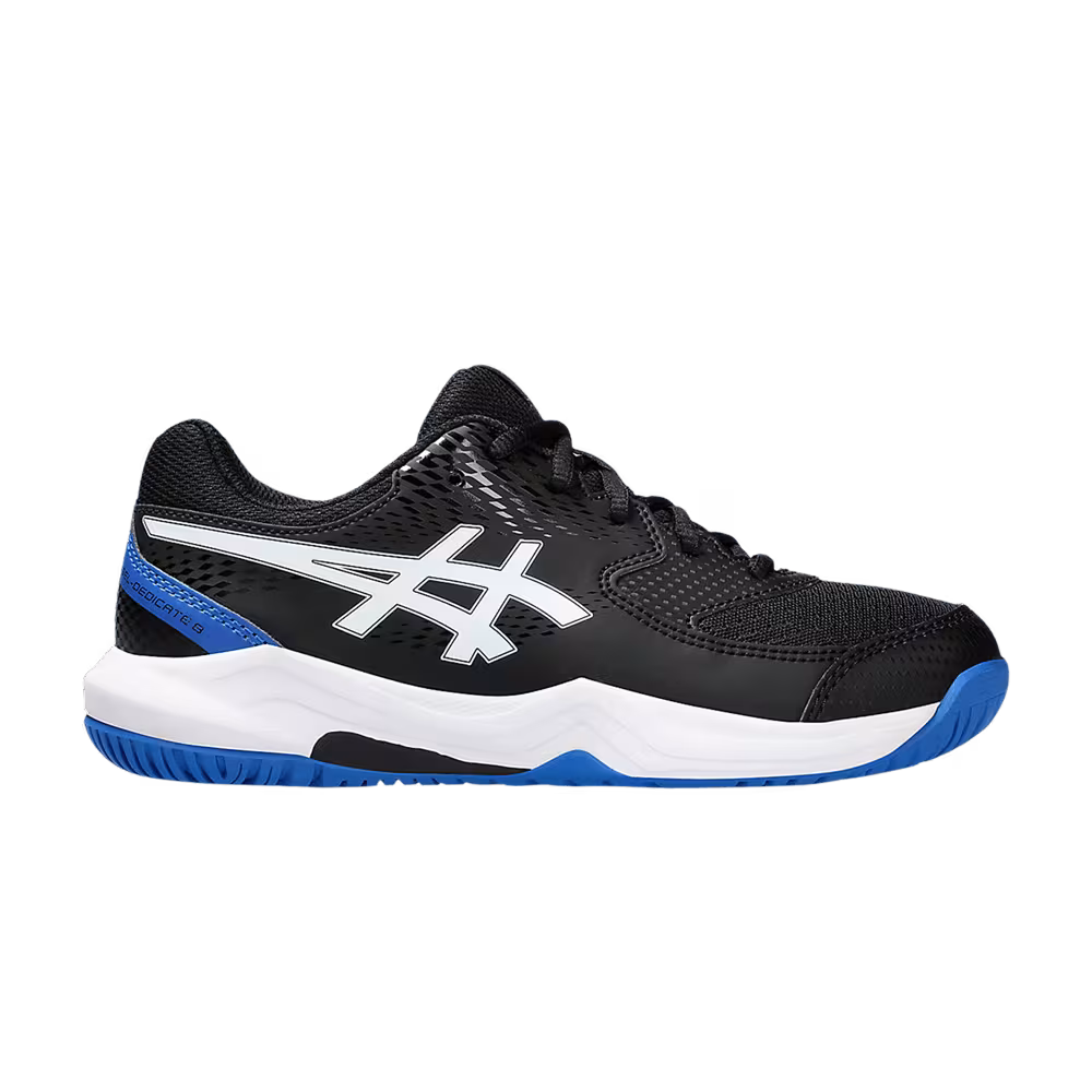 Asics Gel Dedicate 8 GS Black Tuna Blue