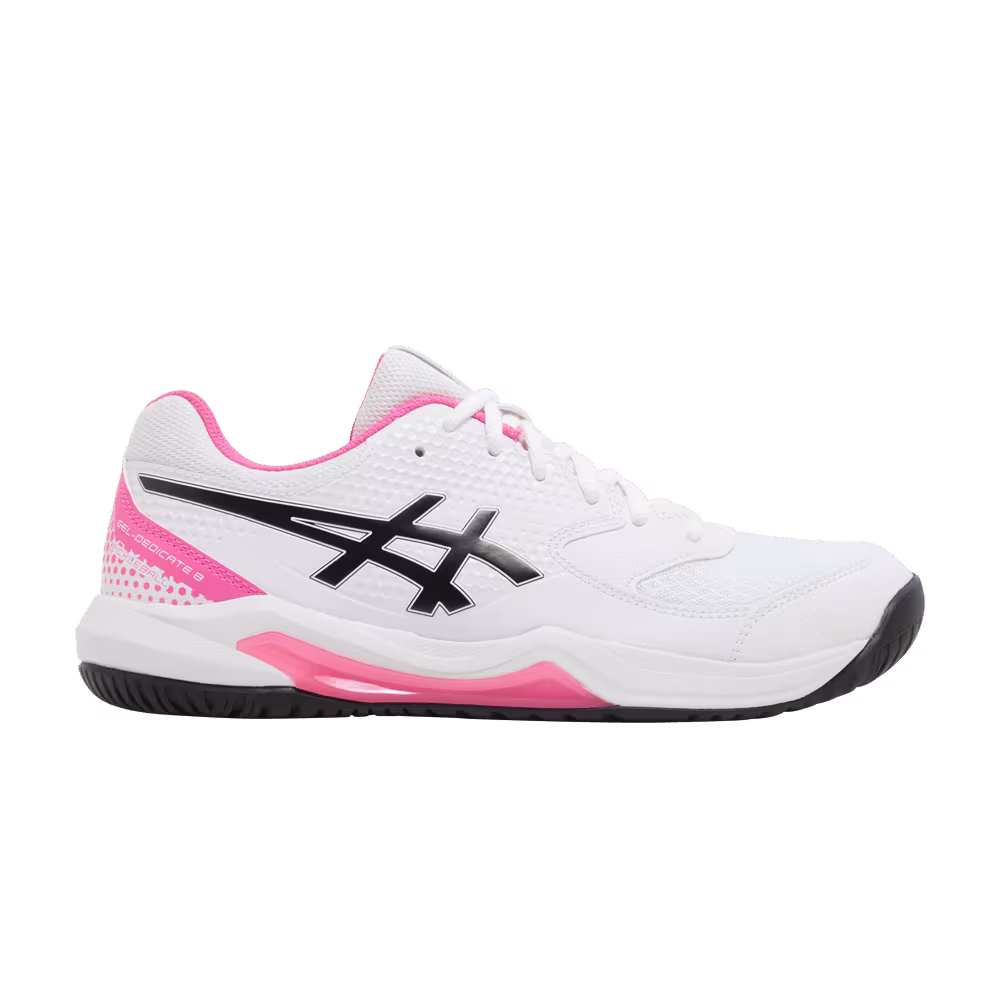 Asics Women's Gel Dedicate 8 White Hot Pink