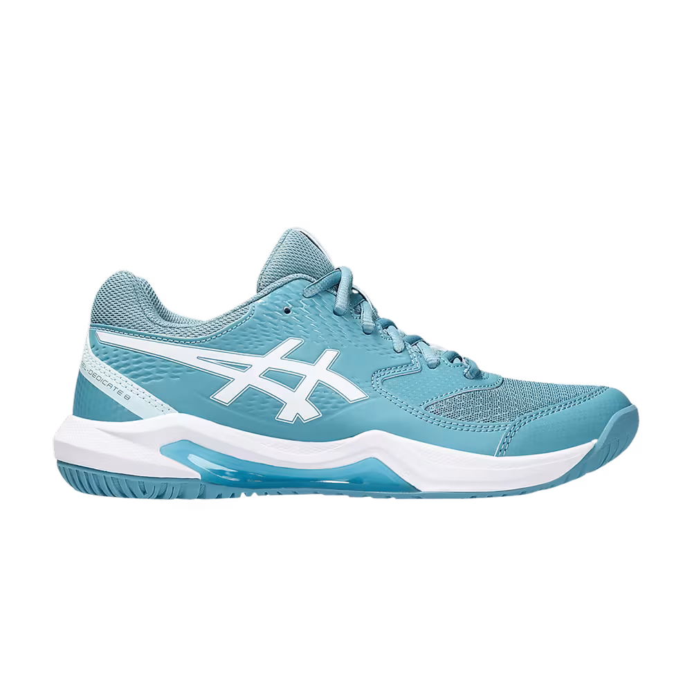 Asics Women's Gel Dedicate 8 Gris Blue White