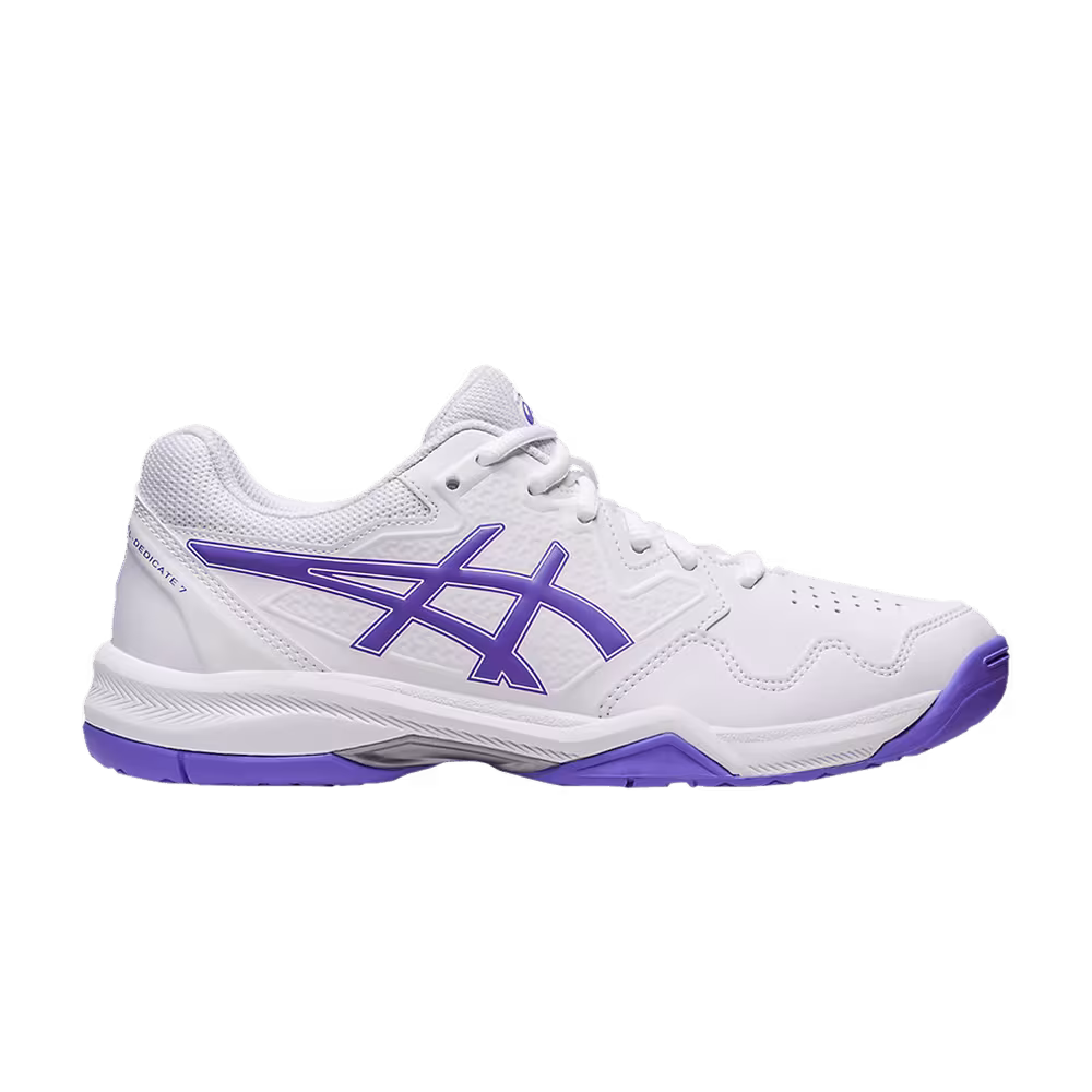 Asics Women's Gel Dedicate 7 White Amethyst