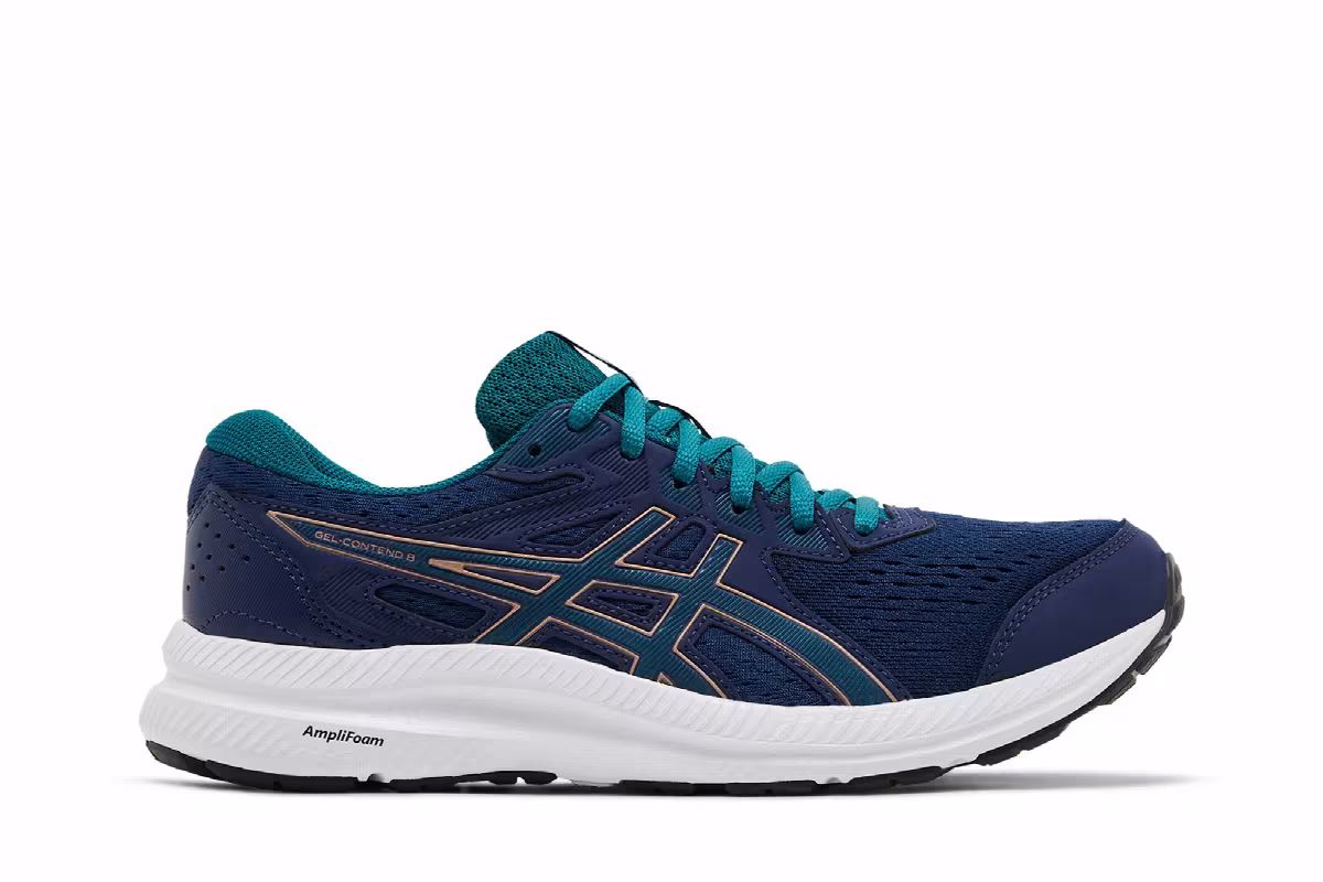Asics Women's Gel Contend 8 Blue Expanse Rich Teal, view 2