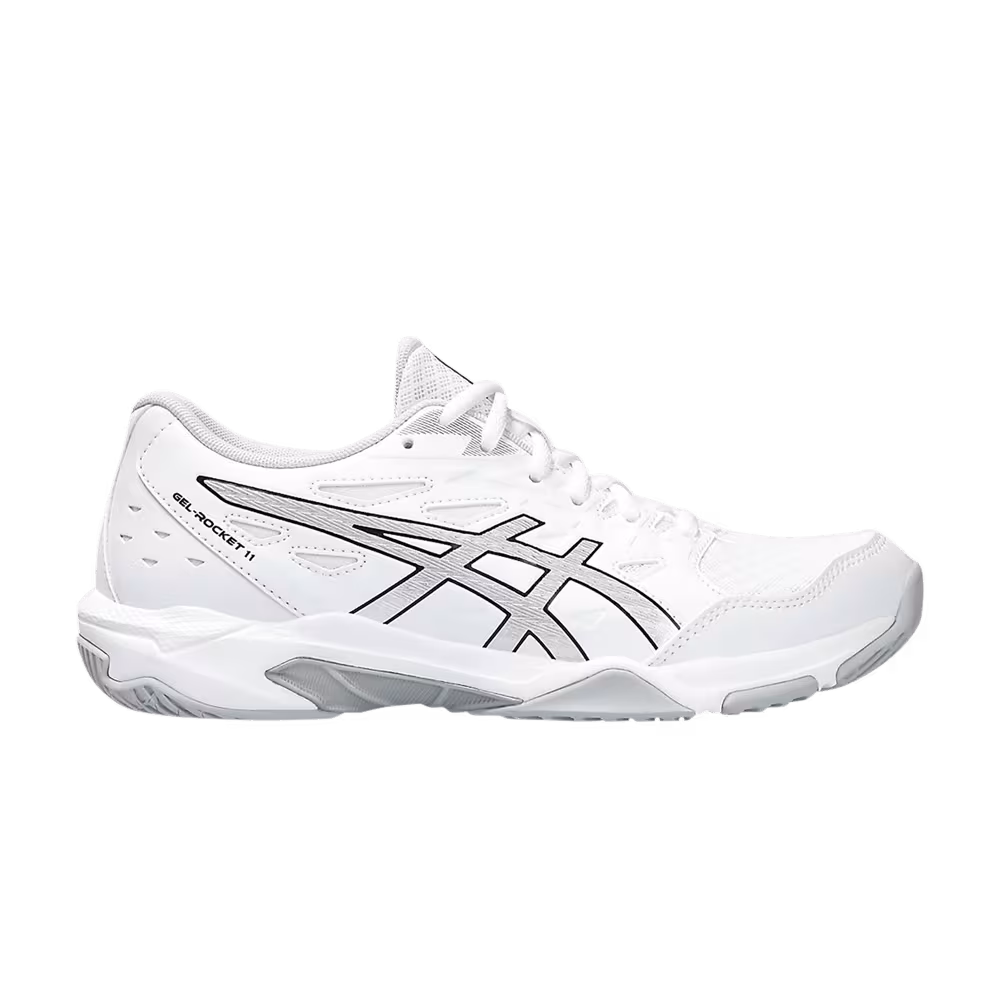 ASICS Women's Gel Rocket 11 White Pure Silver