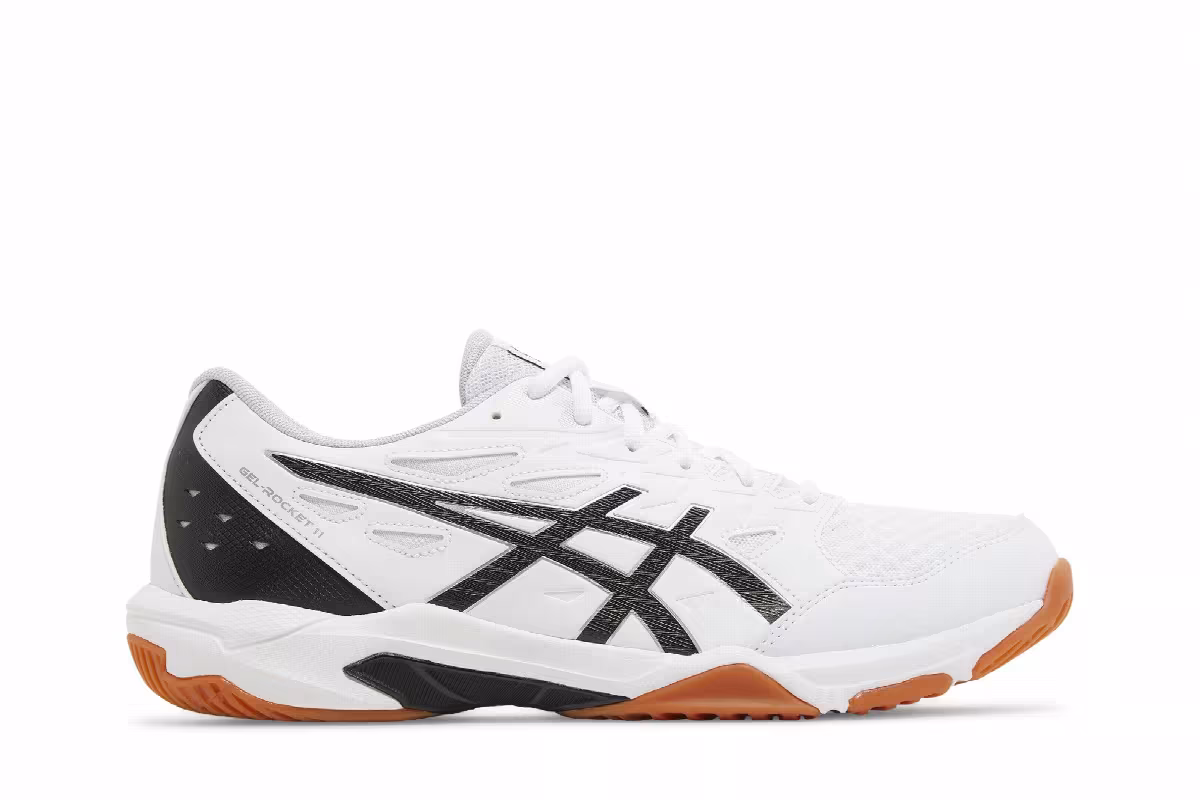 Asics Gel Rocket 11 White Pure Silver, view 2