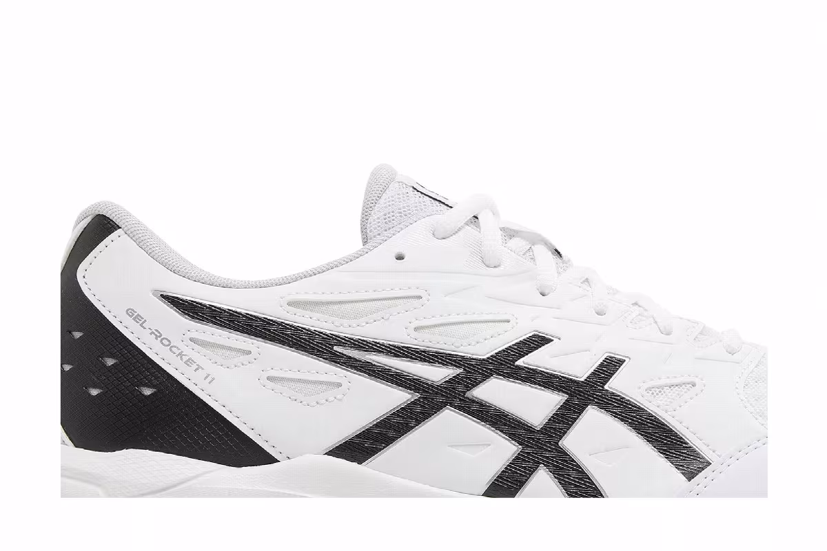 Asics Gel Rocket 11 White Pure Silver, view 3