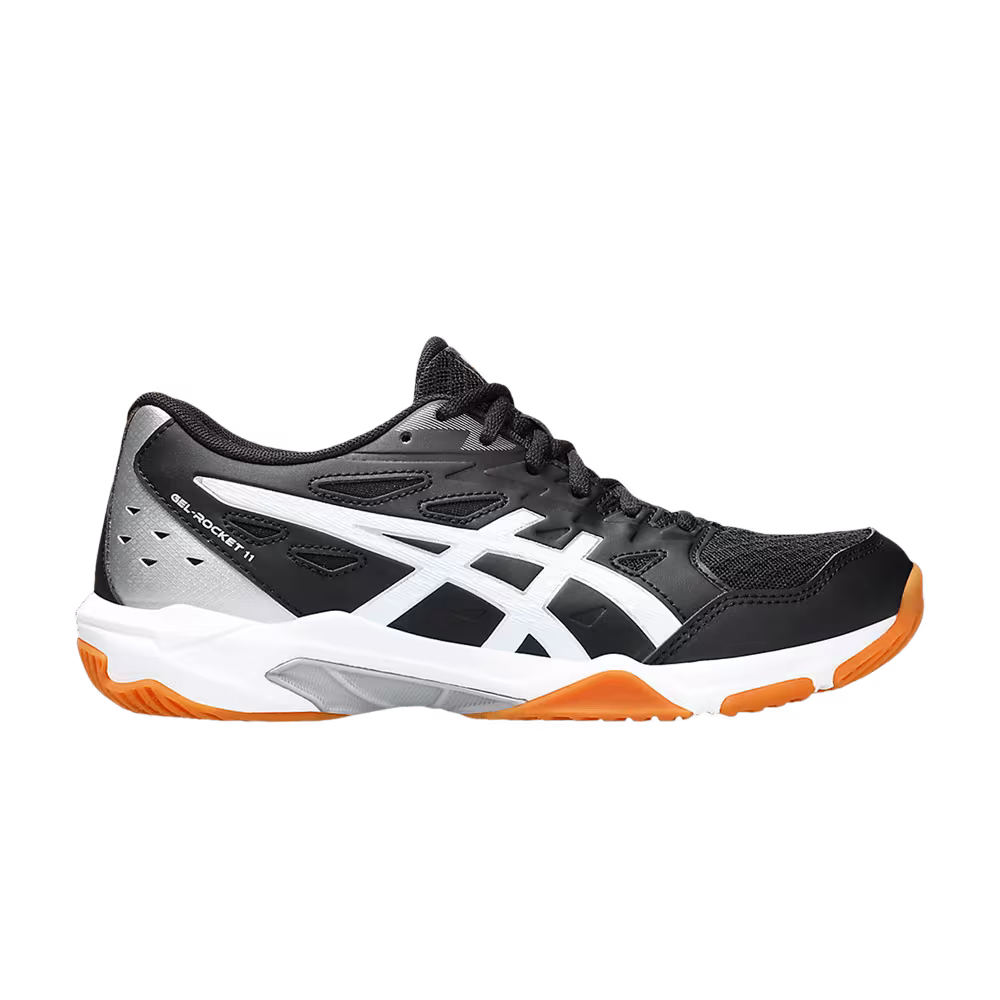 Asics Women's Gel Rocket 11 Black Pure Silver