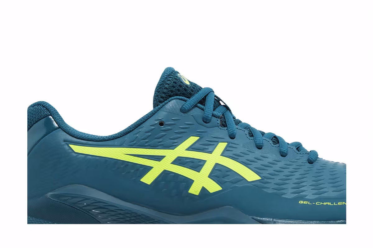 Asics Gel Challenger 14 Restful Teal Safety Yellow, view 3