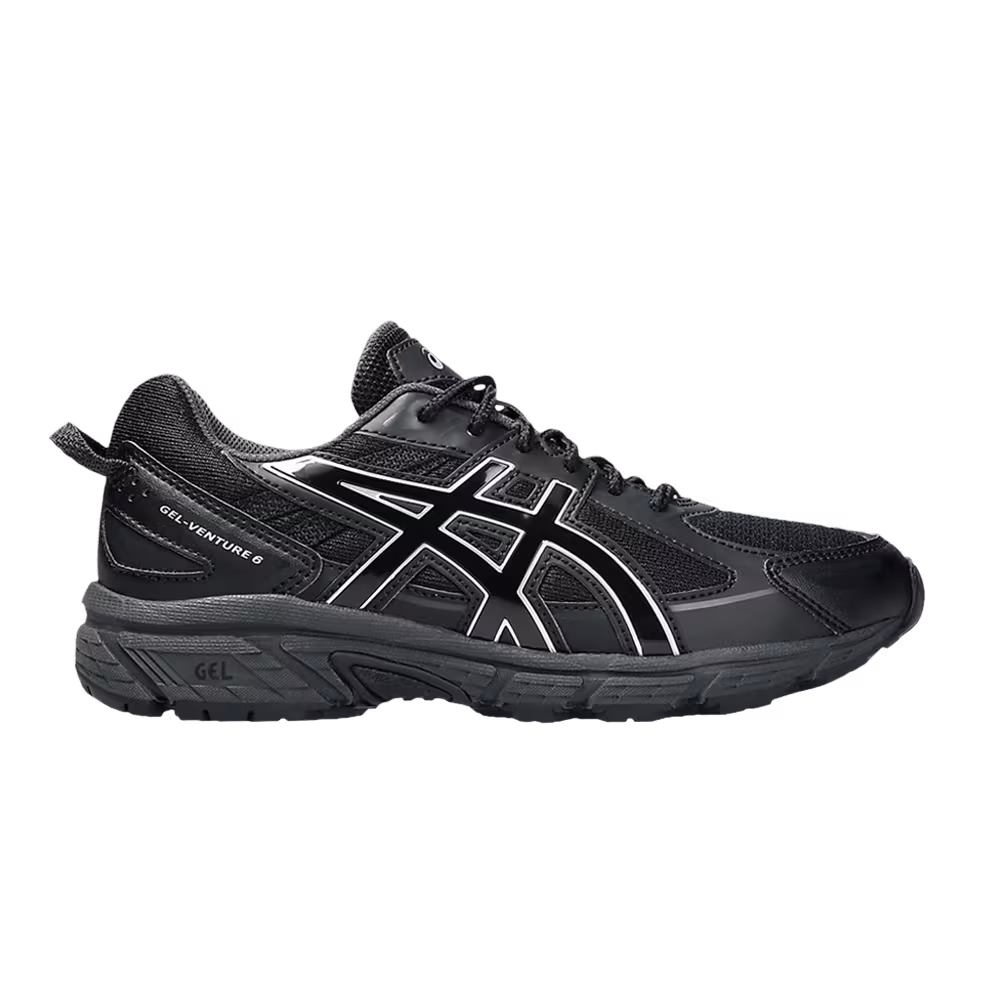 ASICS Gel Venture 6 GS Triple Black
