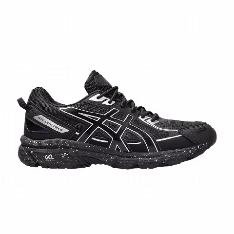 ASICS Gel Venture 6 GS 'Black Pure Silver'