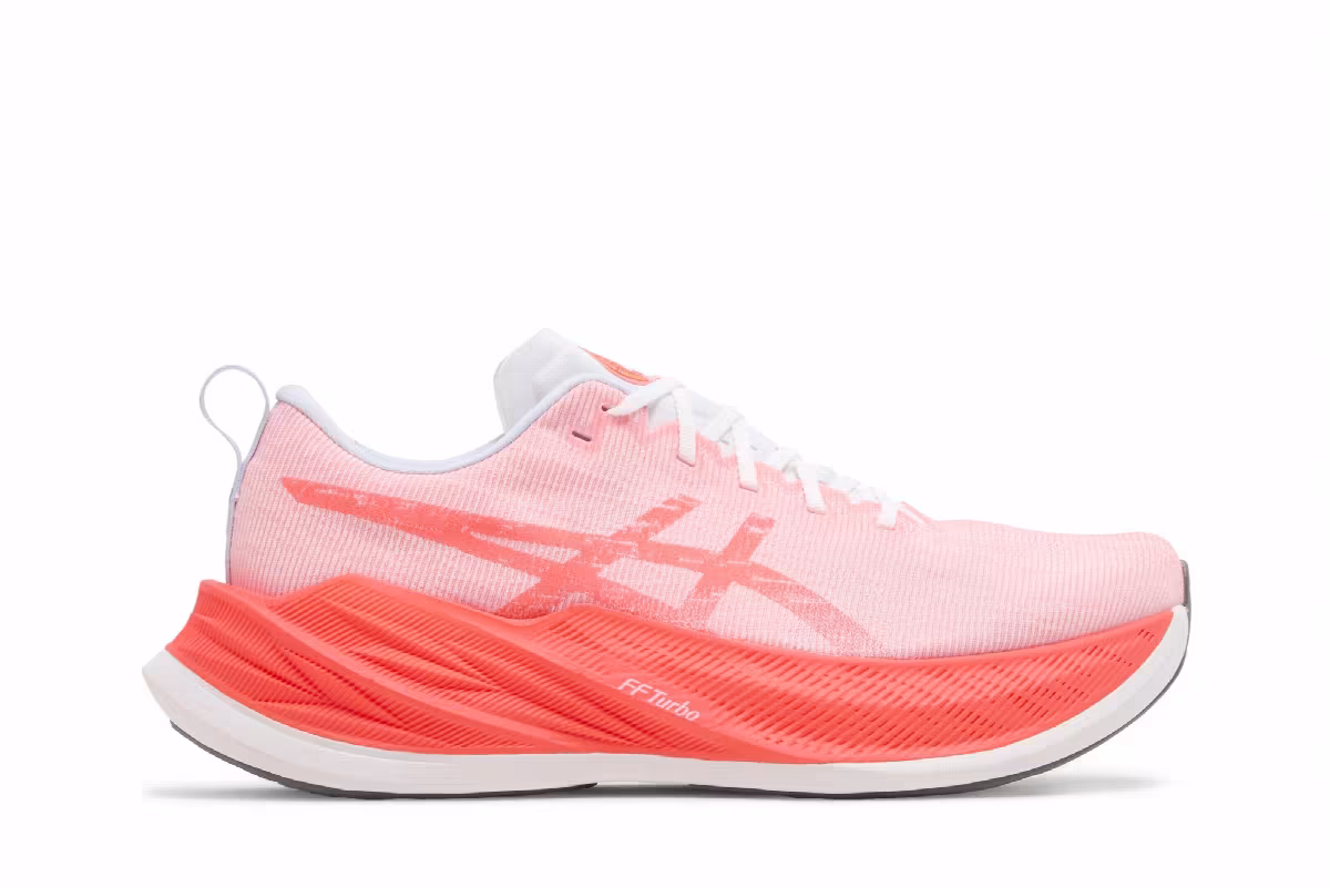 ASICS Superblast White Sunrise Red, view 2